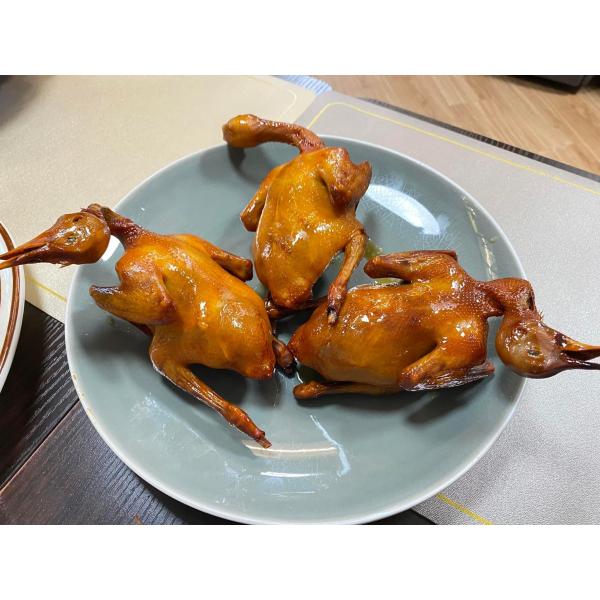 秘製肥美燉滑爆汁乳鴿5-6兩/隻 (3隻)
